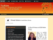 Tablet Screenshot of devontutors.com